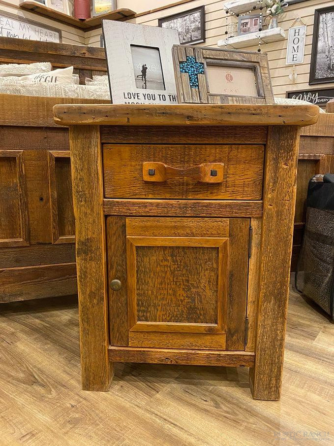  Stony Brooke Nightstand with One Drawer and One Door available at Rustic Ranch Furniture and Decor.