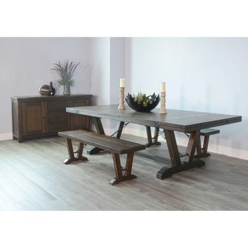 Homestead Extension Dining Table available at Rustic Ranch Furniture and Decor.