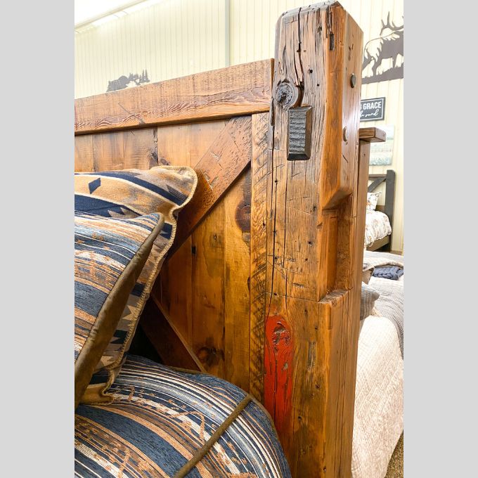Wyoming Western Traditions Bed available at Rustic Ranch Furniture and Decor.