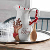 Blitzen Pitcher by Mud Pie