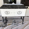 Carrarra Decor Stamp by IOD