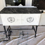 Carrarra Decor Stamp by IOD