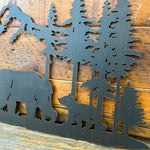 Bear Cubs and Tree Metal Wall Decor - Two Styles