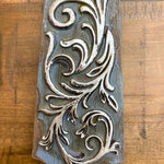 Silver Wall Cross with Concho