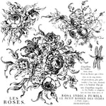 Rose Toile Decor Stamp by IOD