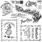 Christmas Post Stamp by IOD available at Rustic Ranch Furniture and Decor.
