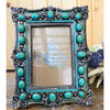 Turquoise Beads 4x6 Frame