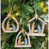 Nativity Holy Night Ornament - Three Styles