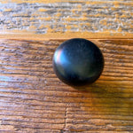 Black Round Knob - Small