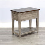 Homestead Hills Chair Side Table available at Rustic Ranch Furniture and Decor.