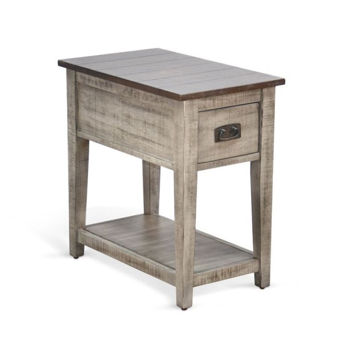 Homestead Hills Chair Side Table available at Rustic Ranch Furniture and Decor.