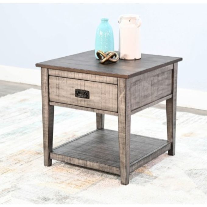 Homestead Hills End Table available at Rustic Ranch Furniture and Decor.