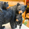 Black Bear Family Figurine