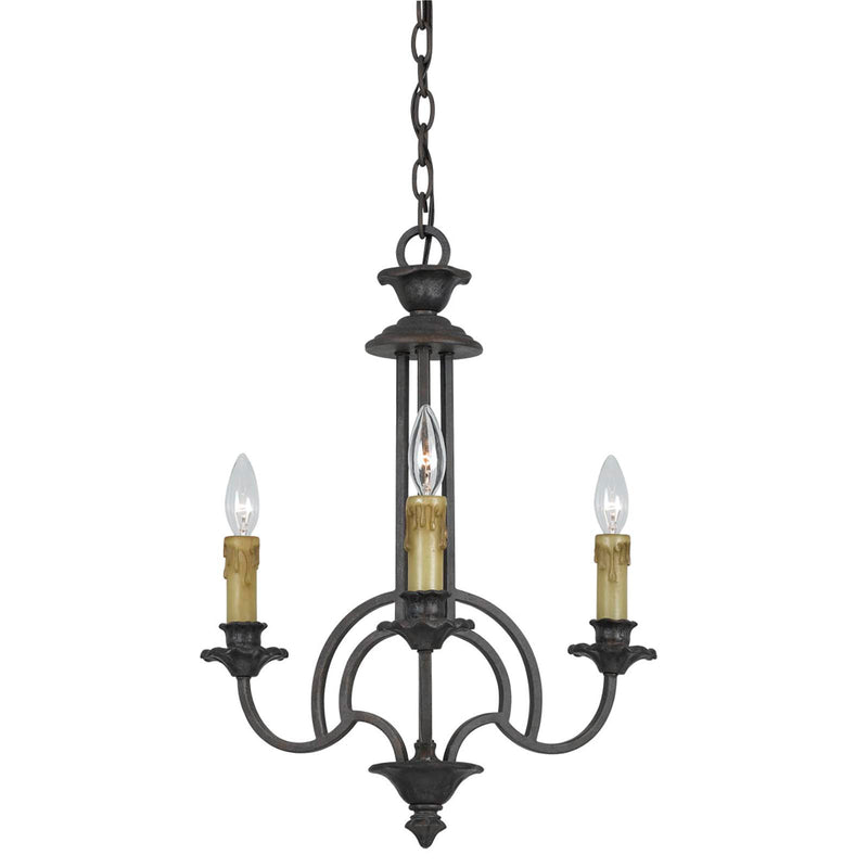 Elberton Three Light Chandelier