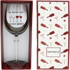 Needed Glasses Wine Glass Gift Box