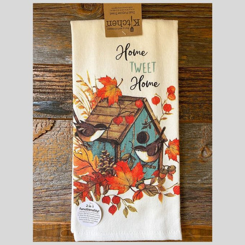 Home Tweet Home Dual Purpose Dish Towel