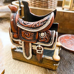 Saddle on Stand Coaster Set