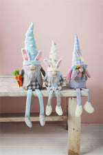 EASTER GNOMES BY MUD PIE - THREE SIZES
