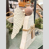 Wooden Angel with Metal Wings