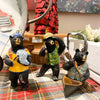 Outdoor Bear Ornaments - Four Assorted