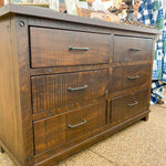 Adirondack Six Drawer Dresser available at Rustic Ranch Furniture and Decor.