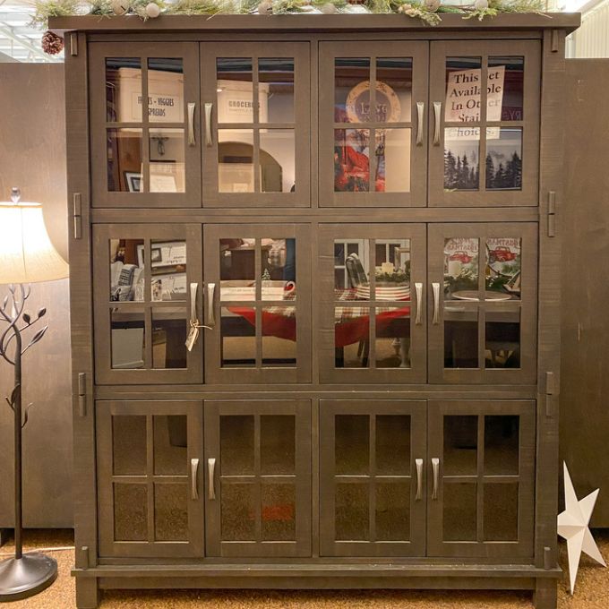 Timber Wall Cabinet available at Rustic Ranch Furniture and Decor.