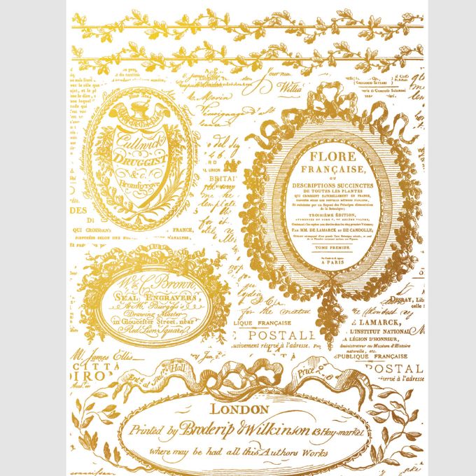 Etiquettes Foil Transfer by IOD