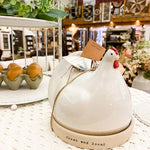 Hen Stoneware Cloche Set by Mud Pie