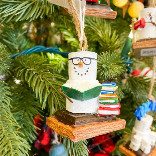 S'more Book Club Ornament
