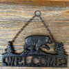 Bear Welcome Plaque