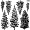 Winter Forest Stamp by IOD