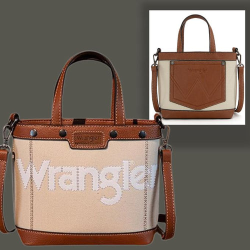 Wrangler Canvas Mini Tote - Three Colours