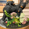 Black Bear Family Figurine