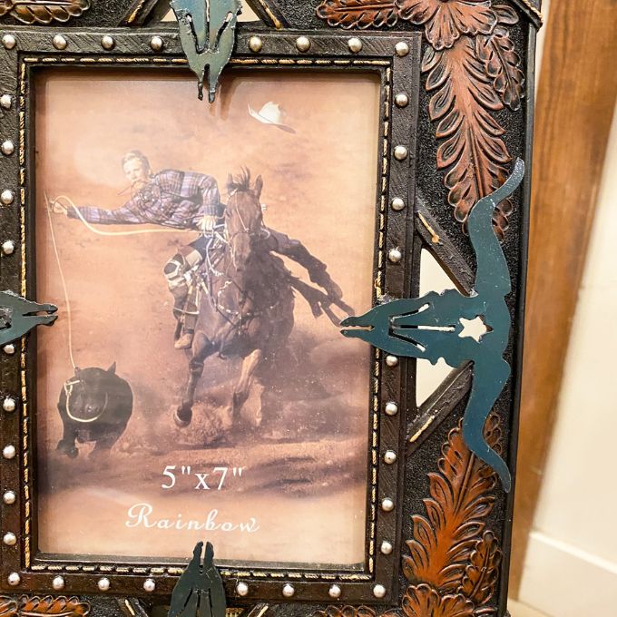 Four Longhorn 5" x 7" Frame