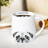 Pug & Kisses 17oz Mug