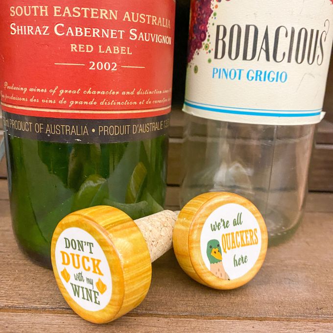 Duck Theme Wine Stoppers - Two Styles