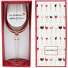 Nightly Screw Wine Glass Gift Box