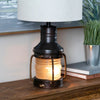 Copper Lantern Lamp