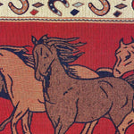 Running Horses Rug