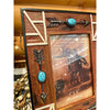 Western Feather 4" x 6" Picture Frame