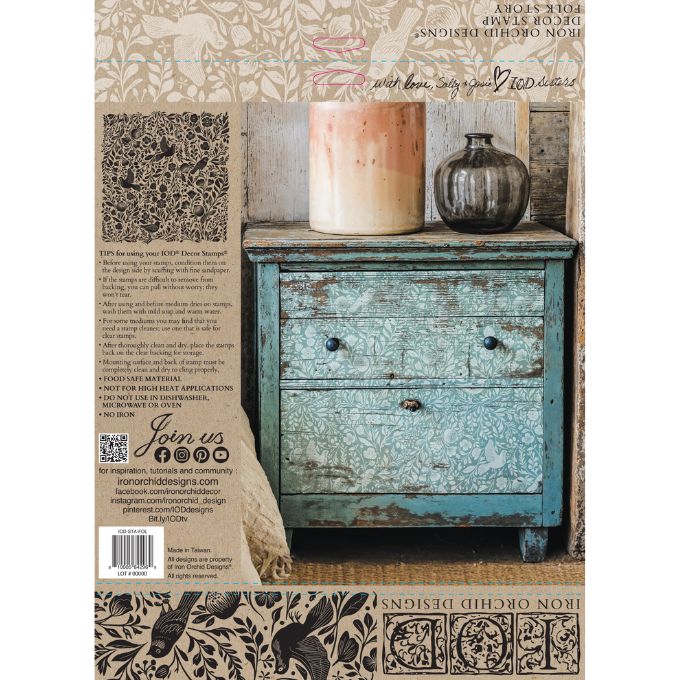 Folk Story Stamp by IOD