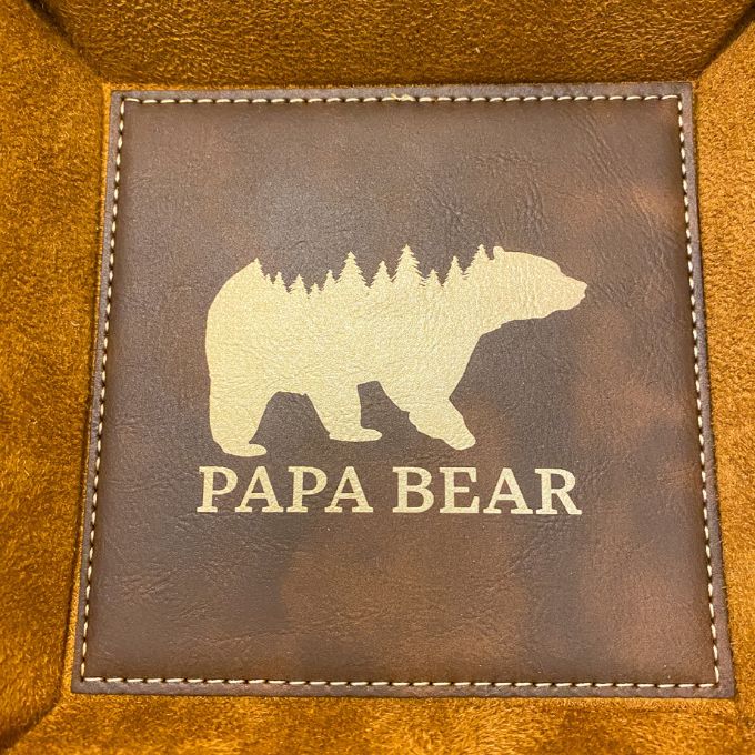 Papa Bear Catchall Tray