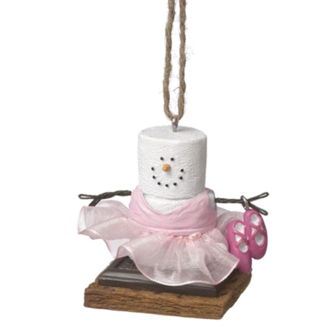 S'mores Ballerina Ornament