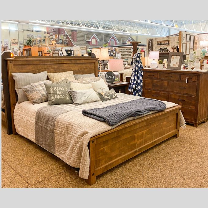 Adirondack Bed available at Rustic Ranch Furniture and Decor.