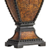 Tooled Leather Table Lamp