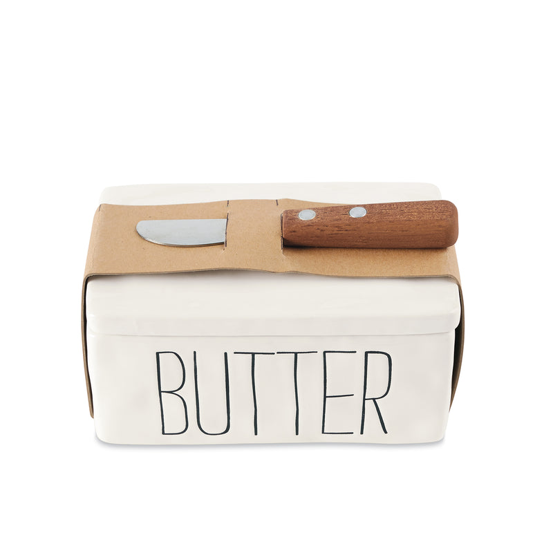 Bistro Butter Container by Mud Pie