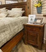 Stony Brooke Nightstand with One Drawer and One Door available at Rustic Ranch Furniture and Decor.