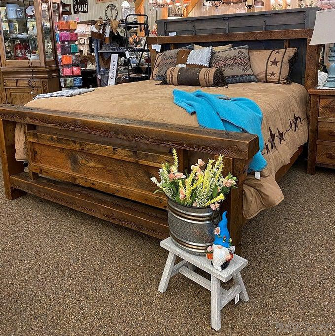  Boulder Bluff Bed available at Rustic Ranch Furniture and Decor.