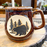 Black Bear Mug - Four Colours
