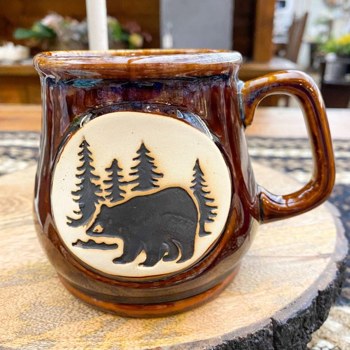 Black Bear Mug - Four Colours